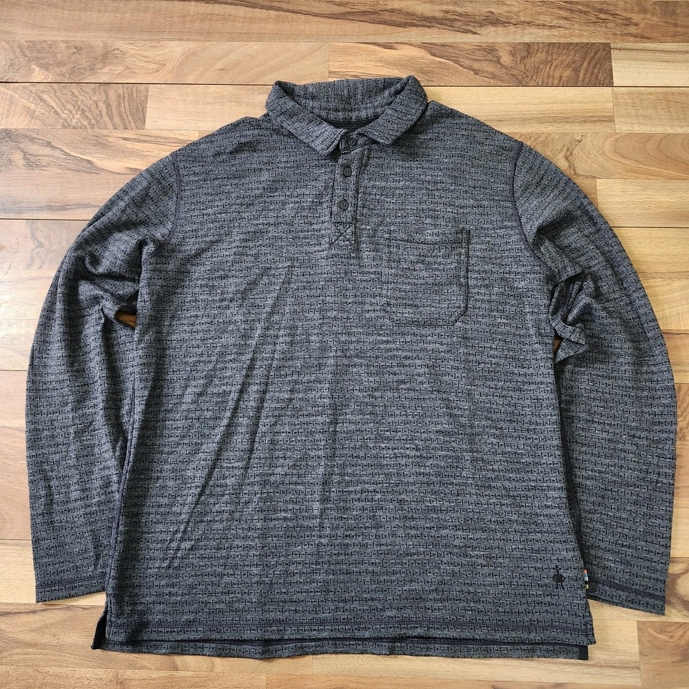 Smartwool Merino Sport 250 Polo Shirt Button Up  Xl Men's Size XL